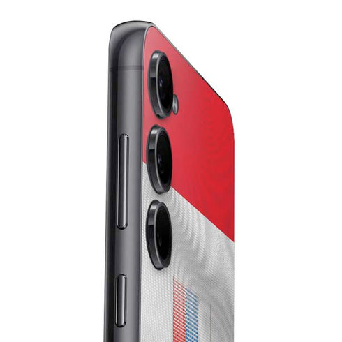 Serbia Soccer Flag Galaxy S24 Plus Skin
